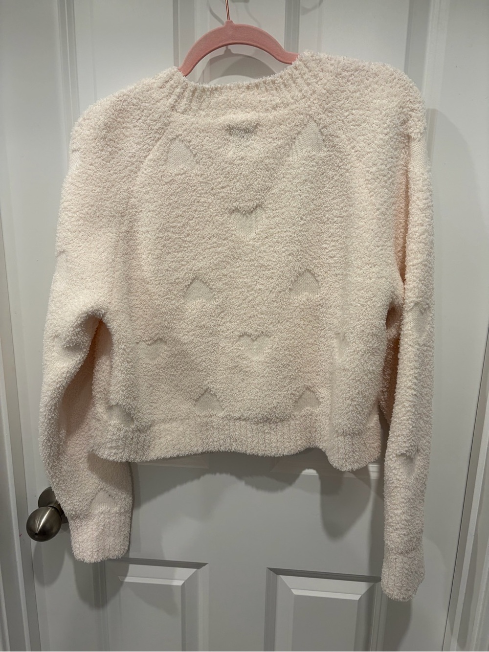 Cozy Cream Plush Women's Sweater - Joylab